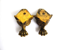 UpperDutch:Hooks and Hardware,Set 2 pcs Brass Lion Paws, Antique Solid Brass Claws, Feet.