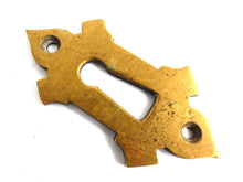 UpperDutch:Hooks and Hardware,Solid Brass Keyhole plate, cover, escutcheon, key hole frame. Keyhole Cover.
