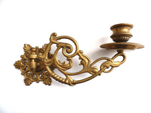 UpperDutch:Candelabras,Piano Sconses, Candle Holders, Pair Antique Solid Brass Victorian Piano Candelabra, Piano Candle holder Candle wall sconce.