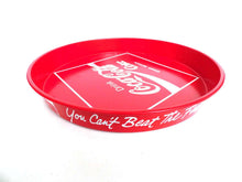 UpperDutch:,Coca Cola Tray. Metal Tray, Coca Cola Collectible, Coca Cola, red retro kitchen, 80's, you can't beat the feeling.