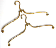 UpperDutch:Bride Hanger,1 (one) Brass Clothes Hanger, Clothes Hangers, Antique French Coat hanger, Wedding dress.