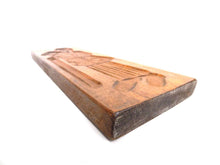 UpperDutch:Cookie Mold,Wooden cookie mold. Wooden Dutch Folk Art Cookie Mold. speculaas plank, springerle.