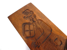 UpperDutch:Cookie Mold,Wooden cookie mold. Wooden Dutch Folk Art Cookie Mold. speculaas plank, springerle.