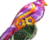 UpperDutch:Sewing Supplies,Bird Applique, 1930s Vintage Embroidered Bird  applique, application, patch. Vintage patch, sewing supply.