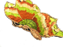 UpperDutch:Sewing Supplies,Butterfly, Applique, Authentic Collectible Butterfly applique, 1930s  embroidered applique. Vintage patch. Crazy quilt.