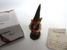 UpperDutch:Gnomes,Gnome figurine, Mimi, Klaus Wickl 1993, Enesco, Rien Poortvliet, Miniature collectible gnomes.