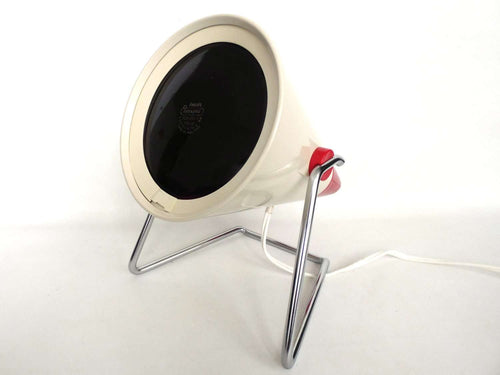 UpperDutch:Home and Decor,Philips Infraphil, Heat Lamp, Infrared Heat Lamp, Mid Century Lamp, Charlotte Perriand, Dutch Design.