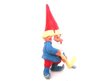 UpperDutch:Gnomes,Gnome figurine, Gnome after a design by Rien Poortvliet, Brb Gnome, David the Gnome, gnome playing hockey.