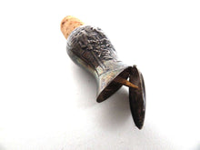 UpperDutch:Home and Decor,Antique Silver plated Bottle Stopper Pourer.  Dutch wine stopper, pourer.