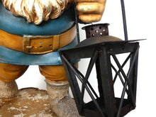 UpperDutch:Gnomes,33 INCH Garden gnome with Lantern. Rien Poortvliet, David the Gnome, Outdoor fantasy decor, el Gnomo. Klaus Wickl Garden Gift