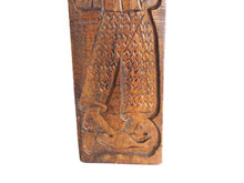 UpperDutch:Cookie Mold,Wooden cookie mold, XL 34" Antique wooden Dutch Folk Art Cookie Mold. Antique Springerle, Speculaas plank speculatius.