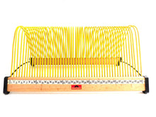 UpperDutch:Record Holder,Yellow Singles Rack, Singles Holder, Retro decor, Vinyl Record, Storage, Vinyl Rack, vinyl record storage.