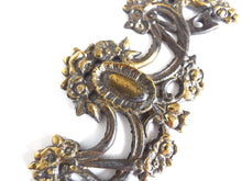 UpperDutch:Hooks and Hardware,1 (ONE) Floral ornament, Lion head,  furniture decoration, antique hardware, flower escutcheon, restoration hardware, applique.