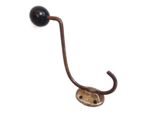 UpperDutch:Hooks and Hardware,1 (ONE) Antique Shabby Wall hook, Rusty Coat hook, Hanger.