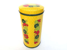 UpperDutch:Tin,Retro tin - Vintage Collectible Dutch Floral tin. Retro kitchen decor, Verkade.