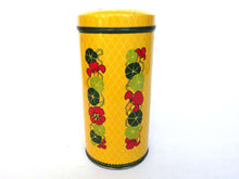 UpperDutch:Tin,Retro tin - Vintage Collectible Dutch Floral tin. Retro kitchen decor, Verkade.