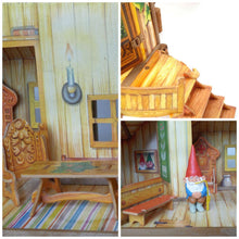 UpperDutch:Gnomes,Gnome Home, Living room, Gnome Decoration, Startoys, Rien Poortvliet, BRB collectibles, La Casa de los Gnomos, El Gran Salon.