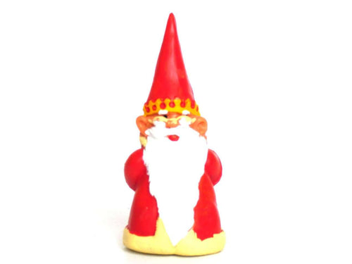 UpperDutch:Gnomes,ONE Gnome figurine, King Gnome after a design by Rien Poortvliet, Brb Gnome, David the Gnome.