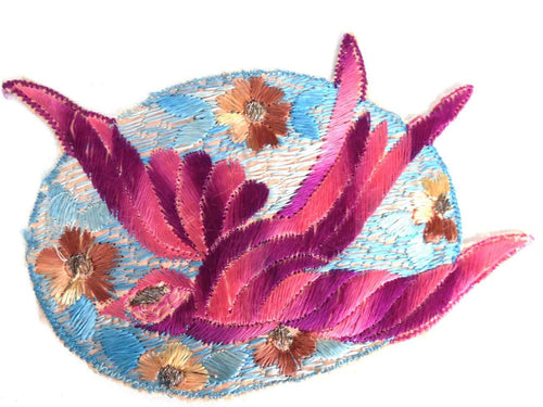 UpperDutch:Sewing Supplies,1930s  Bird Applique, Vintage Embroidered Bird  applique, application, patch. Vintage patch, sewing supply.