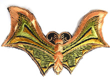 UpperDutch:Sewing Supplies,Butterfly applique, 1930s vintage embroidered applique. Vintage patch, sewing supply. Applique, Crazy quilt.