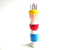 UpperDutch:Sewing Supplies,Knitting Nancy Vintage Wooden Knitting Doll  French Knitting Bobbin Doll Sewing supply.