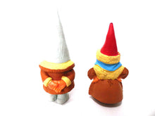 UpperDutch:Gnomes,Set of David the Gnome figurines after a design by Rien Poortvliet, Brb collectible pocket gnomes david, lisa garden gnome.