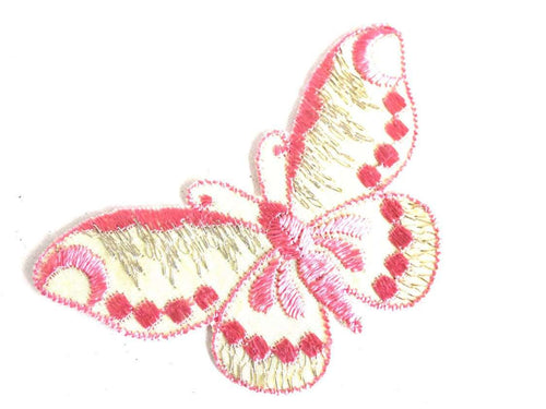 UpperDutch:Sewing Supplies,Butterfly applique, 1930s vintage embroidered applique. Vintage patch, sewing supply. Applique, Crazy quilt.