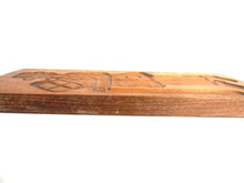 UpperDutch:Cookie Mold,Wooden cookie mold. Wooden Dutch Folk Art Cookie Mold. speculaas plank, springerle.