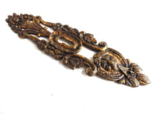 UpperDutch:Hooks and Hardware,1 (ONE) Antique Solid Brass Keyhole cover, escutcheon, keyhole frame, Antique Keyhole cover with Lion Head, victorian style.