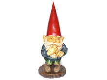 UpperDutch:Gnomes,30 INCH Garden gnome, Gnome Laughing after a design by Rien Poortvliet, David the Gnome, Childrens decor, el Gnomo. Gift.