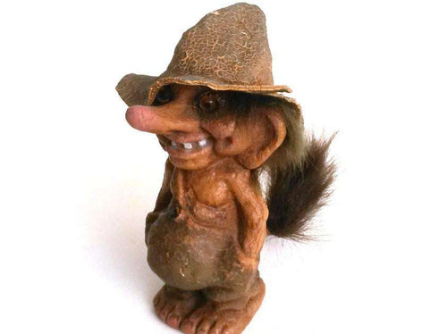 UpperDutch:Land of Magiful,Troll, Original Nyform Troll, Troll handmade in Norway (Goblin, Gremlin, Hob, Imp, Gnome, Hobgoblin, Elf, Pixy)