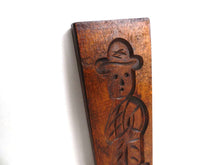 UpperDutch:Cookie Mold,Wooden cookie mold. Wooden Dutch Folk Art Cookie Mold. speculaas plank, speculoos.