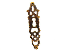 UpperDutch:Hooks and Hardware,1 (ONE) Vintage brass Keyhole cover, escutcheon, keyhole frame, Keyhole Cover.