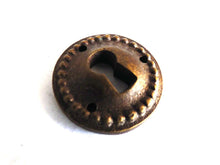 UpperDutch:Hooks and Hardware,Brass Keyhole cover, Solid brass Key Hole Frame.