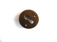 UpperDutch:Hooks and Hardware,Brass Keyhole cover, Solid brass Key Hole Frame.