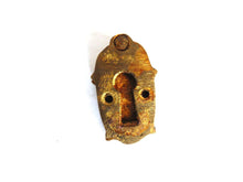 UpperDutch:Hooks and Hardware,Keyhole Cover - Solid Brass Keyhole plate - cover - escutcheon plate - swivel key hole frame,  Embellishments.