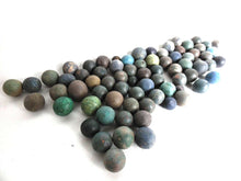 UpperDutch:Marbles,Marbles, Set of 75 Antique Clay Marbles, Antique marbles.