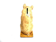 UpperDutch:Home and Decor,Antique Saving bank, Thrifty, The Wise Pig, Piggy bank, Antique cast iron saving bank, pig bank.