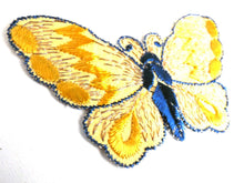 UpperDutch:Sewing Supplies,Butterfly applique, 1930s vintage embroidered applique. Vintage patch, sewing supply. Applique, Crazy quilt.