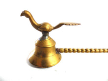 UpperDutch:,Candle Snuffer - Brass Candle Snuffer with bird - Antique Candle Snuffer.