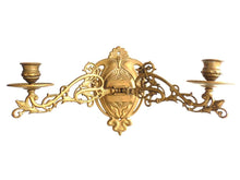 UpperDutch:Candelabras,Candle Holder, Wall Sconce Antique Solid Brass Victorian Piano Candelabra, piano candle holder, candle wall sconce.