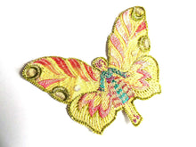 UpperDutch:Sewing Supplies,Fairy Applique butterfly applique, 1930s vintage embroidered applique. Vintage patch, sewing supply.