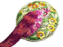 UpperDutch:Sewing Supplies,Bird Applique  1930s Vintage Embroidered Bird  applique, patch. Vintage patch, sewing supply.