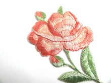 UpperDutch:Sewing Supplies,Antique Flower Applique, 1930s  embroidered applique. Vintage floral patch, sewing supply.