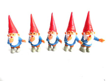 UpperDutch:Gnomes,1 (ONE) Gnome figurine, David calling Swift the Fox by whistling, after a design by Rien Poortvliet, Brb Gnome, David the Gnome.