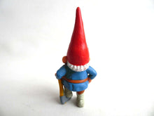 UpperDutch:Gnomes,1 (ONE) Gnome figurine, Gnome after a design by Rien Poortvliet, Brb Gnome, David the Gnome, miniature gnome with ax. Lumberjack