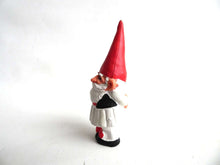UpperDutch:Gnomes,1 (ONE) Gnome figurine, Gnome after a design by Rien Poortvliet,  Brb Gnome, David the Gnome.