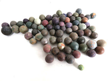 UpperDutch:Marbles,Marbles, Set of 75 Antique Clay Marbles, Antique marbles.