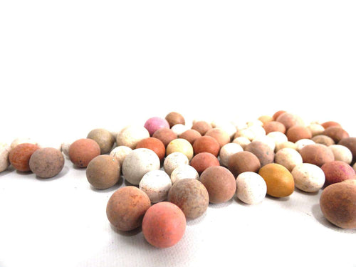 UpperDutch:Marbles,Marbles, Set of 75 Antique Clay Marbles, Antique marbles.