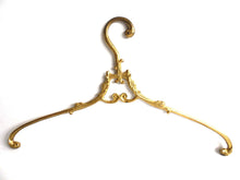 UpperDutch:Bride Hanger,1 (ONE) Brass Clothes Hanger, Clothes Hangers, Antique French Coat hanger, Wedding dress.